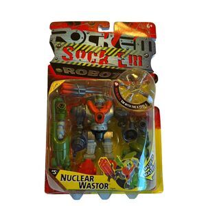 2000 Mattel's Rock Em Sock Em Robots Nuclear Wastor E3 Special Edition Figure